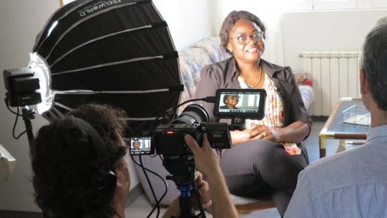 Grabando el vídeo