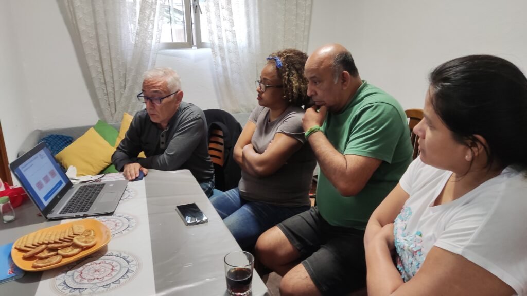 Sesión de ahorro energético en Algodre 6 con José Francisco