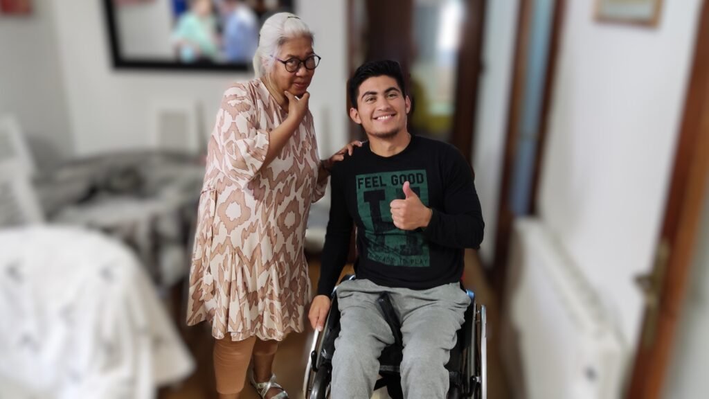 Henry y Leonora en BC17 con fondo desenfocado