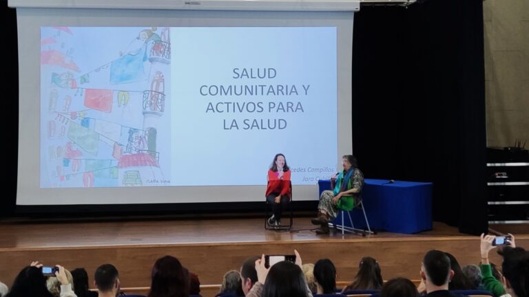 Jara y Mercedes en Mapeando Carabanchel