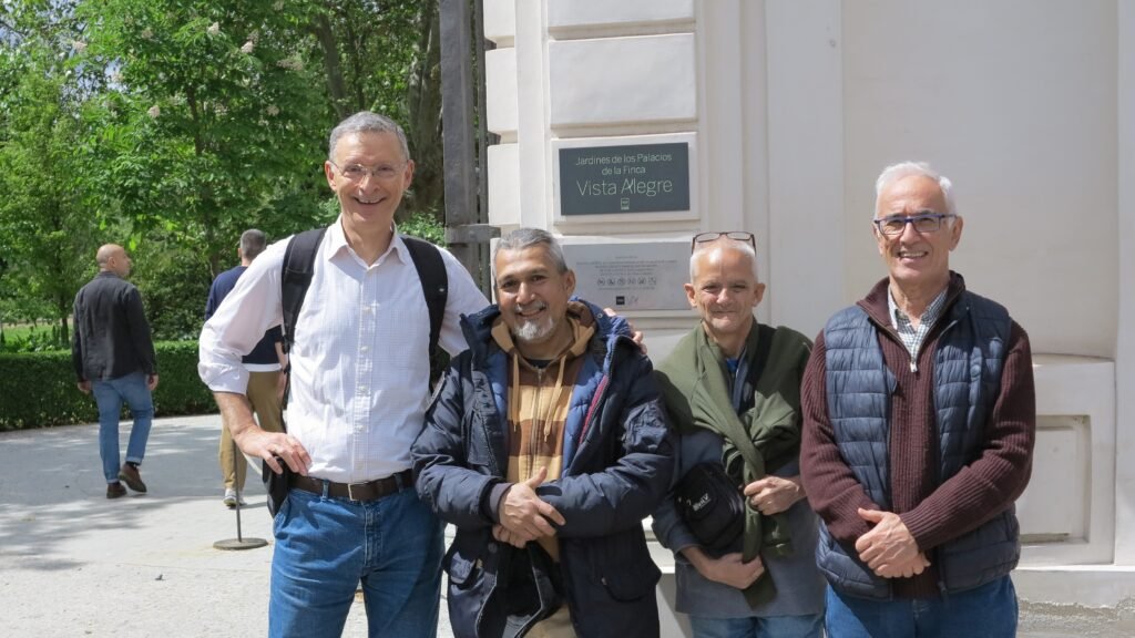 Grupo masculino en Vistalegre