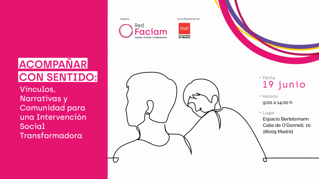Cartel sesión FACIAM sobre vínculos