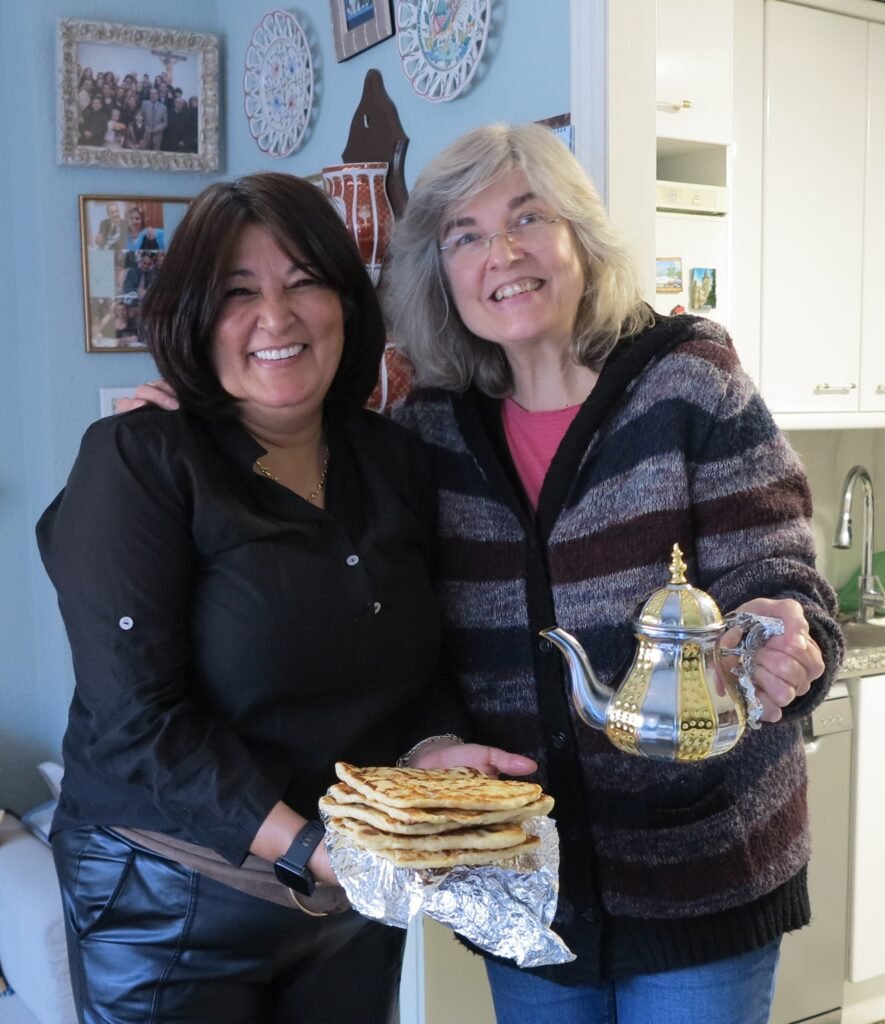 Preparando té marroquí