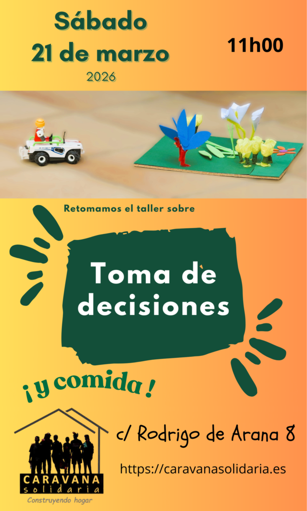 Cartel taller toma decisiones 2