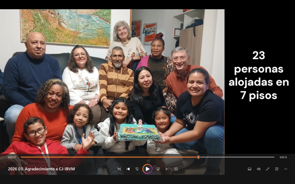 Video de agradecimiento a las CJ IBVM