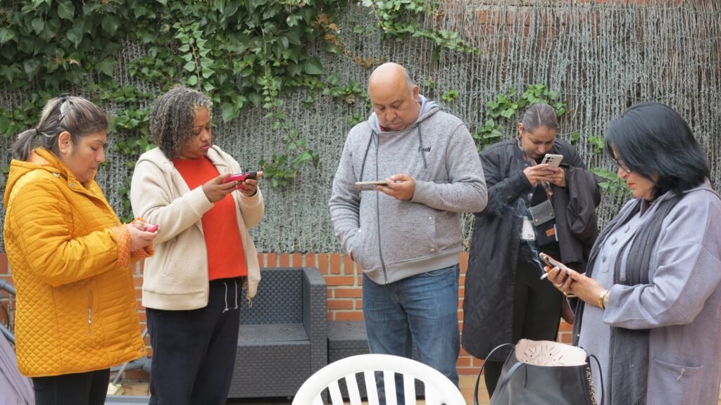 Encuesta en los móviles