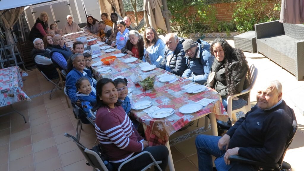 Mesa grande de Jueves Santo