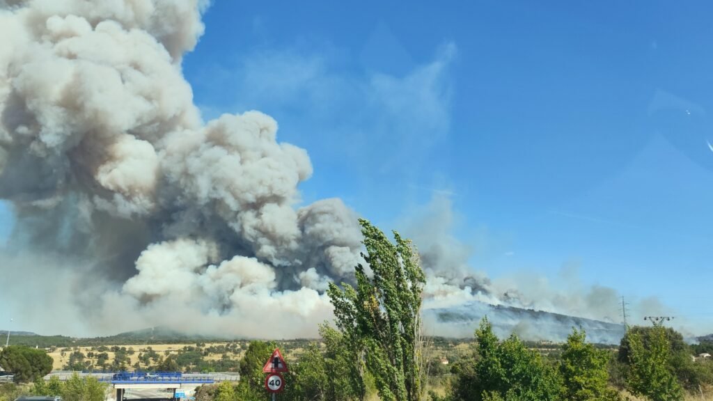 Columna de humo