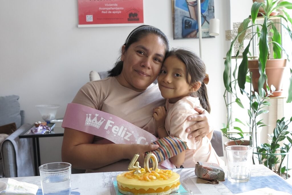 Milly y Valentina en cumple de Milly