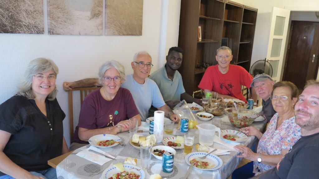 Comida bienvenida