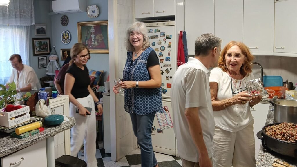 En la cocina