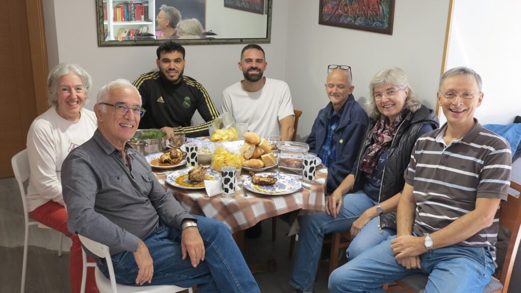 Comida bienvenida Abderrafiq